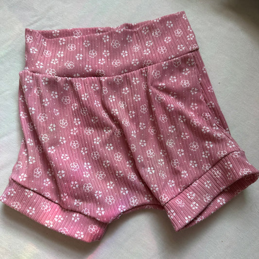 Dusty Pink Floral Bummies