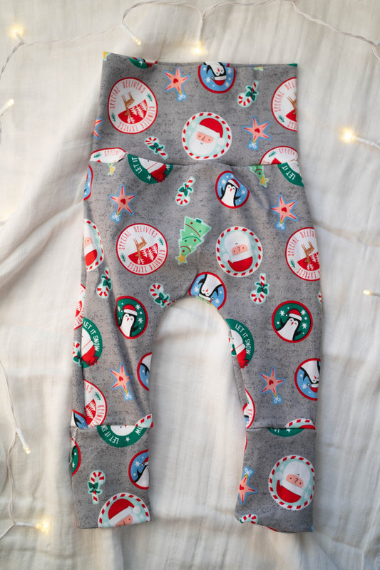 Christmas Patches Holiday Grow With Me Joggers